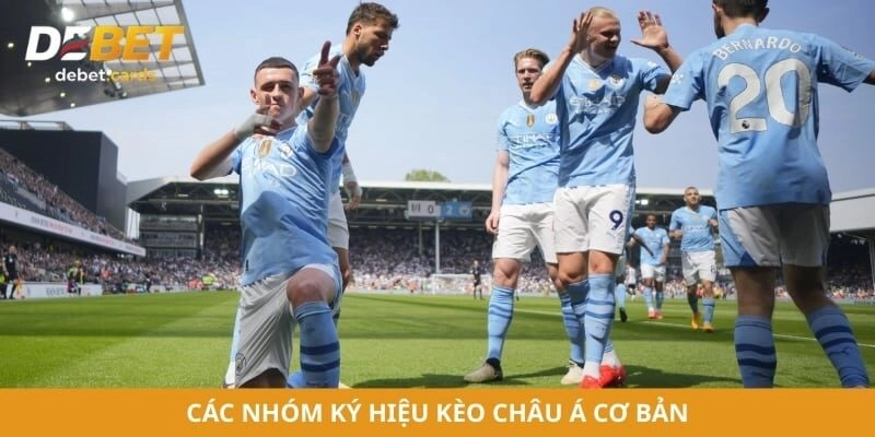 Các nhóm ký hiệu kèo châu á cơ bản