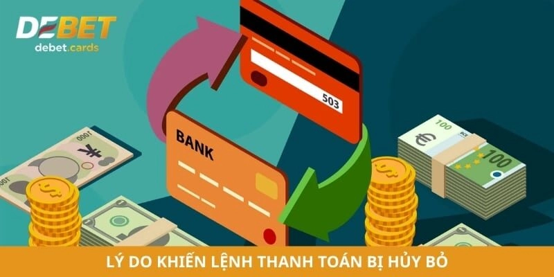 Lý do khiến lệnh rút tiền trên nhà cái bị hủy bỏ