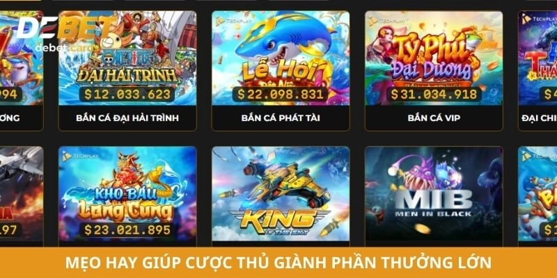 Mẹo hay giúp cược thủ giành phần thưởng lớn